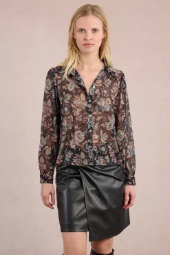 Camisa de manga larga con estampado