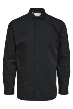 Camisa de manga larga de vestir 100% algodón