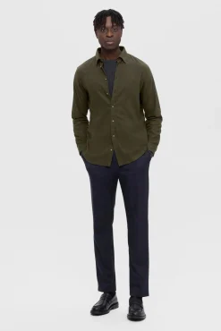Camisa de manga larga slim fit