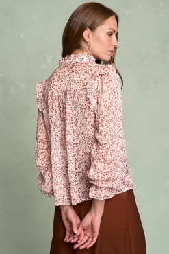 Camisa flores Minna
