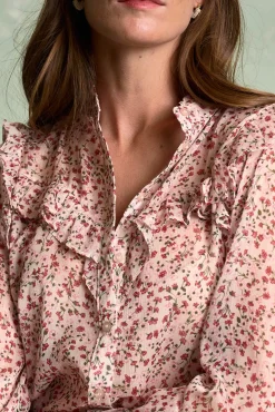 Camisa flores Minna