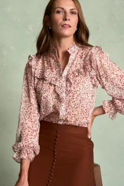 Camisa flores Minna