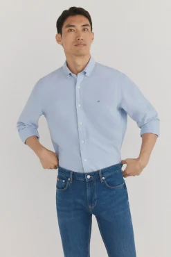Camisa iconic oxford liso
