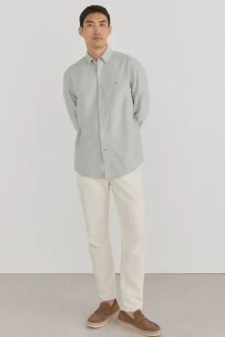 Camisa iconic oxford liso