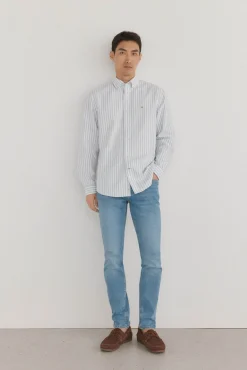 Camisa iconic oxford rayas