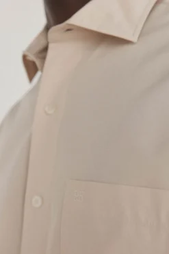 Camisa lisa popelín