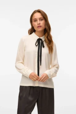Camisa manga larga detalle lazada