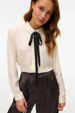 Camisa manga larga detalle lazada