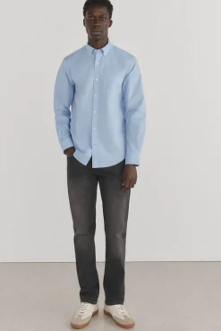 Camisa non iron + antimanchas lisa