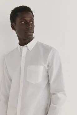 Camisa non iron + antimanchas lisa