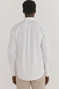 Camisa non iron + antimanchas lisa