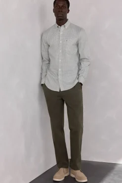 Camisa non iron oxford cuadros