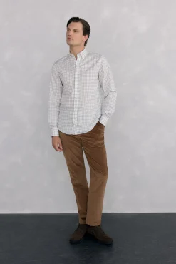 Camisa non iron oxford cuadros