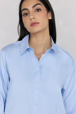 Camisa oversize lisa
