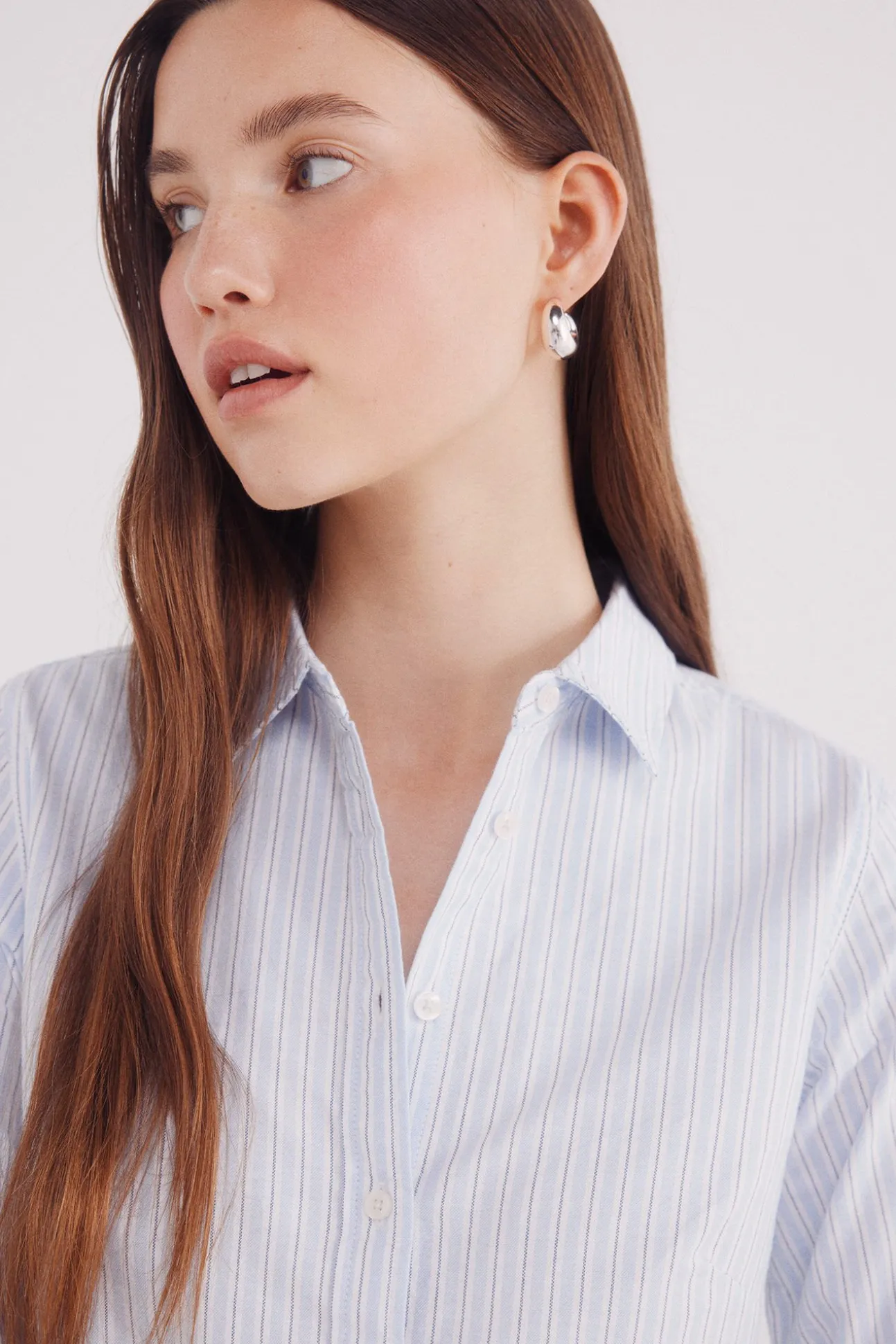 Camisa Oxford algodón