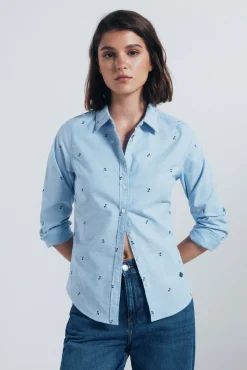 Camisa Oxford algodón