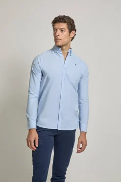 Camisa Oxford con logo