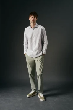 Camisa oxford rayas