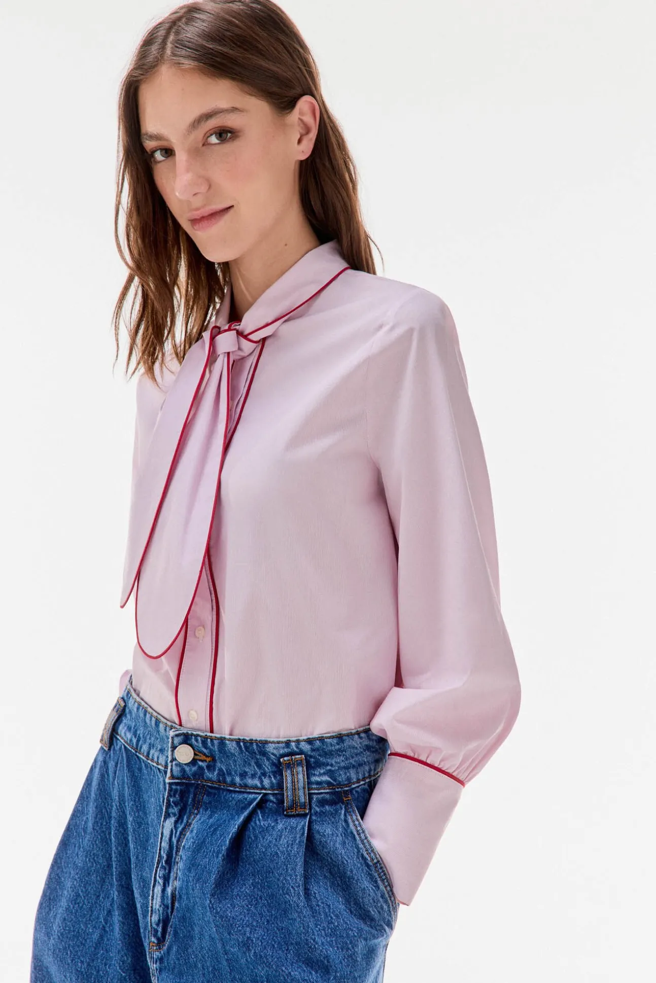Camisa rayas lazo