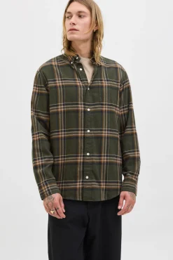 Camisa regular fit cuadros