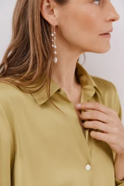 Camisa satinada