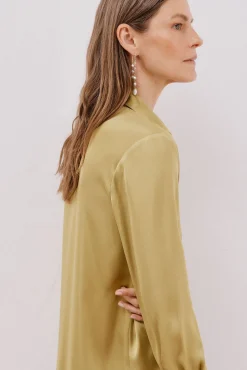 Camisa satinada