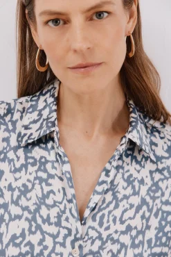 Camisa satinada