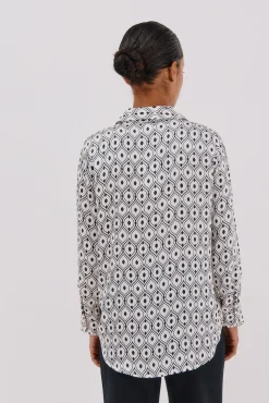 Camisa satinada