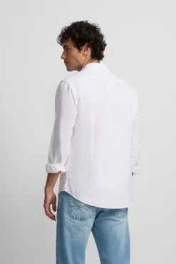 Camisa sport oxford cutaway