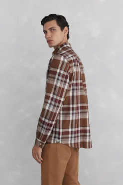 Camisa twill cuadros