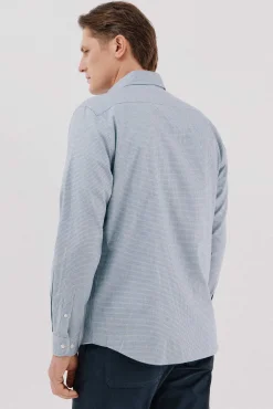 Camisa twill cuadros