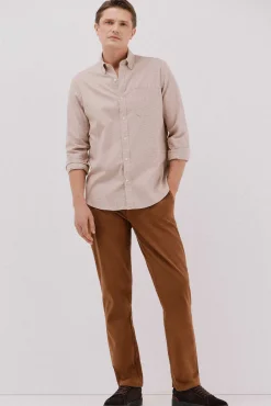 Camisa twill cuadros