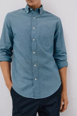 Camisa vaquera con bolsillo