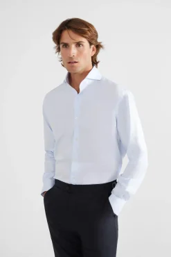 Camisa vestir puño simple