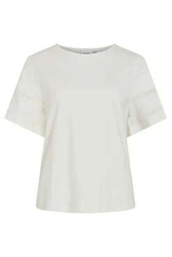 Camiseta algodón orgánico con calados