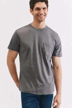 Camiseta básica bolsillo