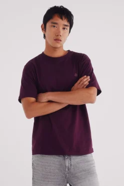 Camiseta básica cuello redondo