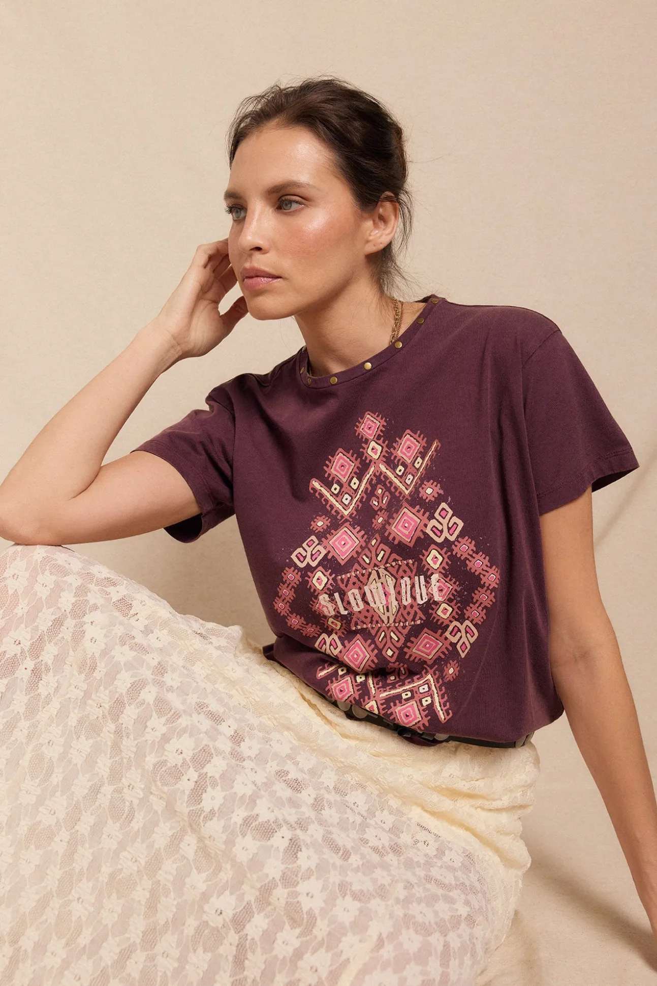 Camiseta estampada