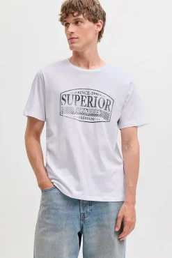 Camiseta estampado frontal