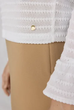 Camiseta fruncida estructura