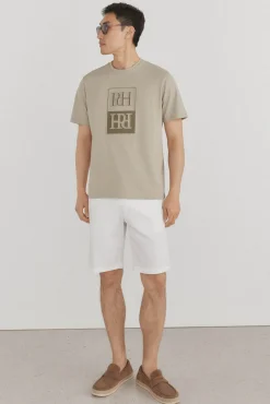 Camiseta logo relieve