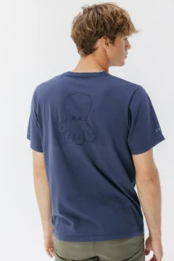 Camiseta logo tejido