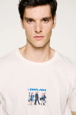 Camiseta manga corta colaboración con PANAM