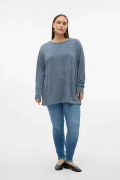 Camiseta manga larga talla grande