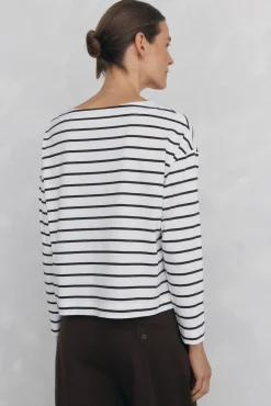 Camiseta marinera de algodón español