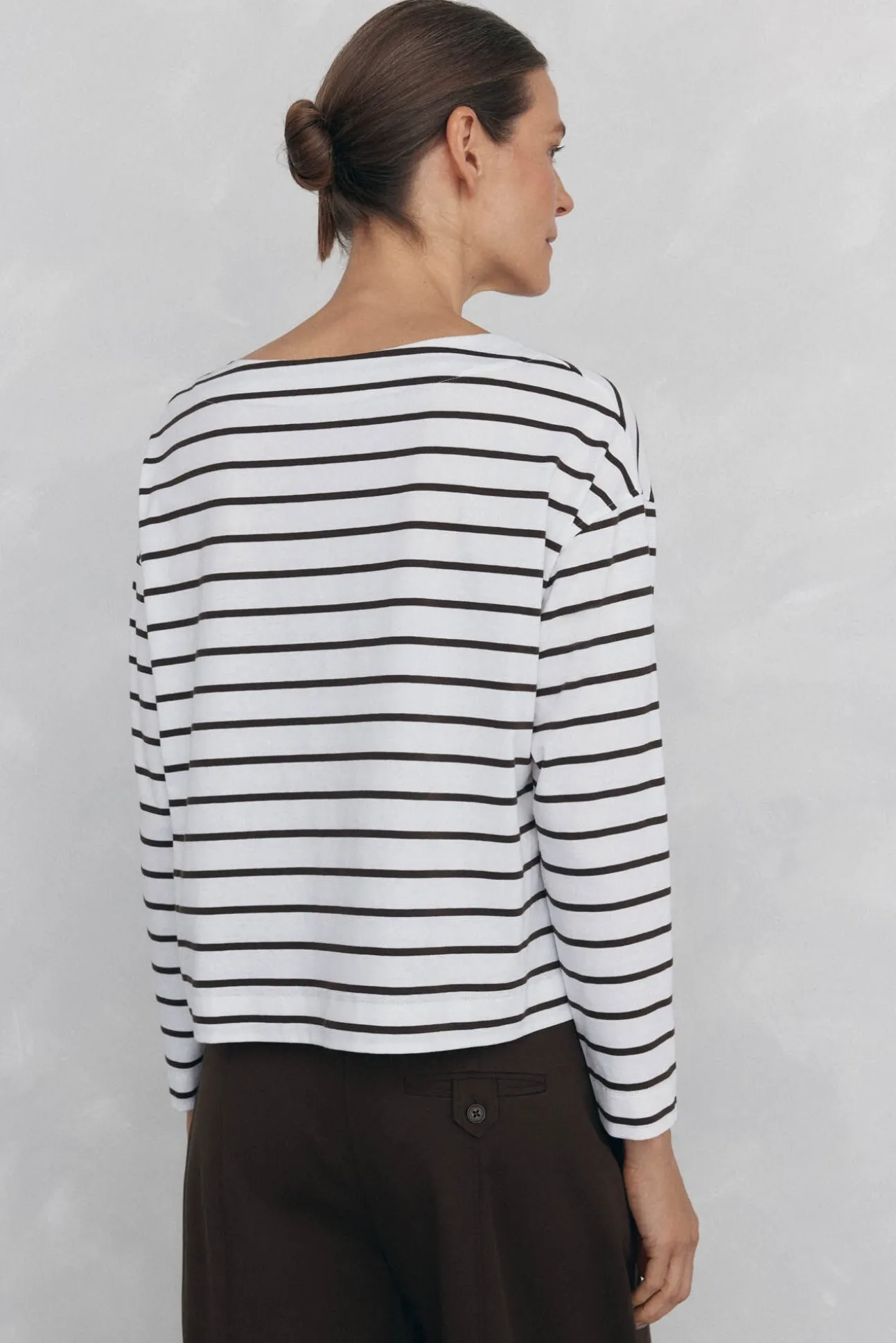 Camiseta marinera de algodón español