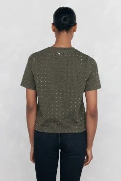 Camiseta mini tachuelas