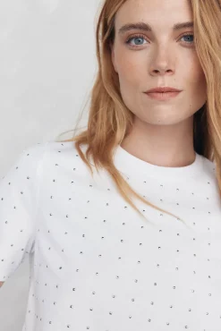 Camiseta mini tachuelas