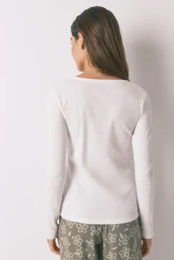 Camiseta panadera algodón blanco