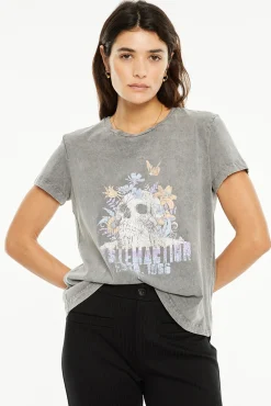 Camiseta posicional calavera